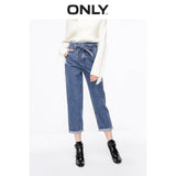 ONLY Women's Loose Fit High-rise Crop Jeans | 119149585